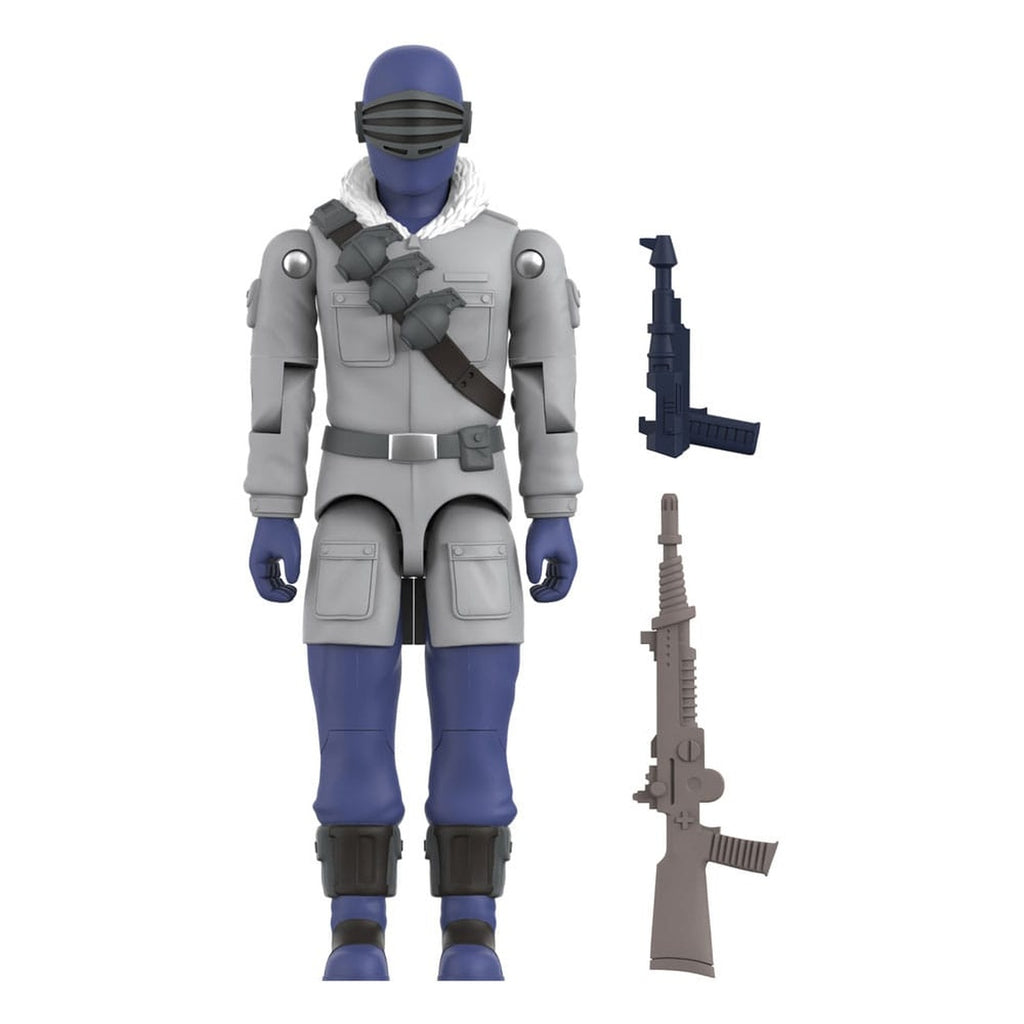 Image produit GI Joe (Film) Figurine articulée ReAction+ Wave 5 Arctic Snake Eyes (Film) 10 cm