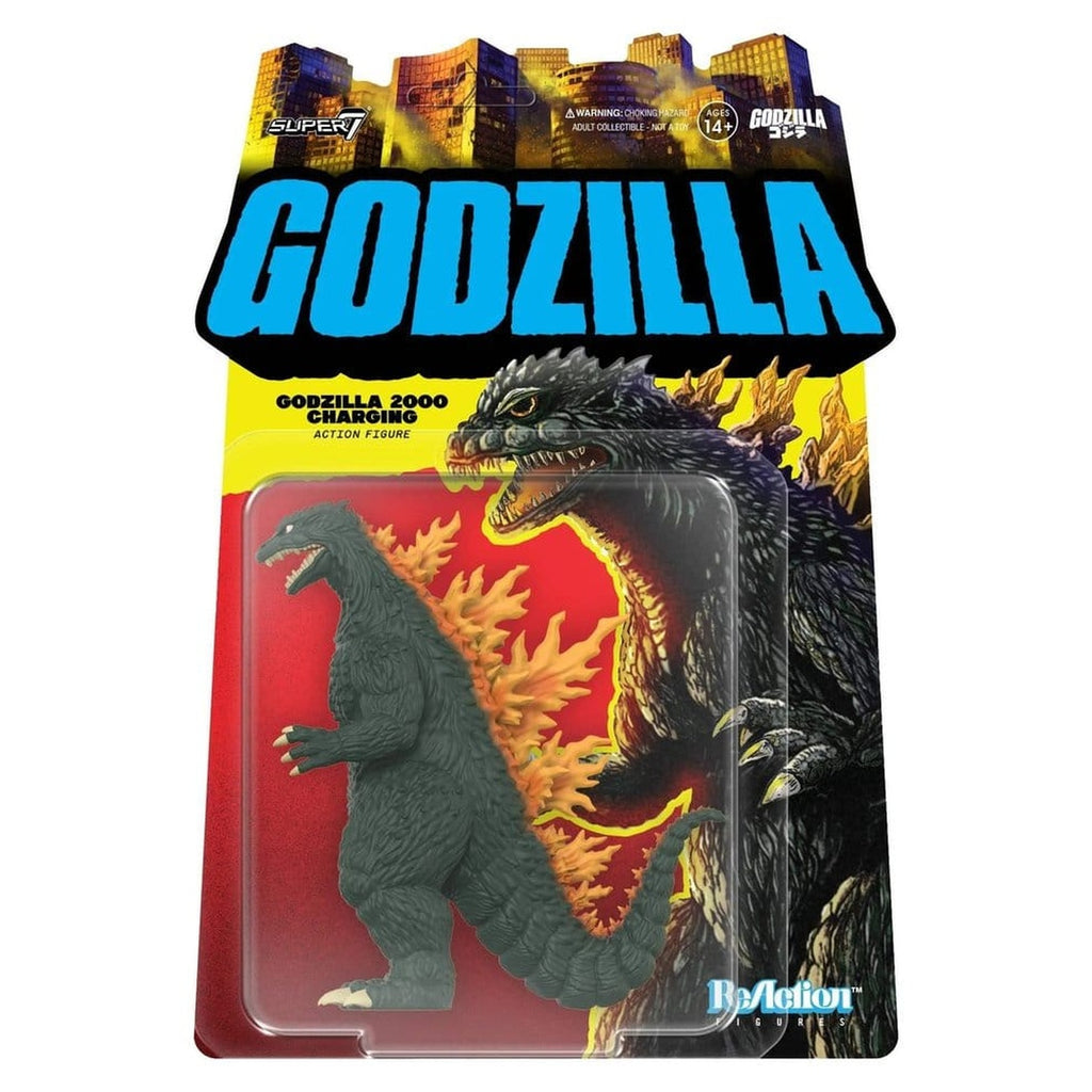 Image produit Godzilla Toho ReAction figurine articulée Godzilla (2000, Charging) 24 cm