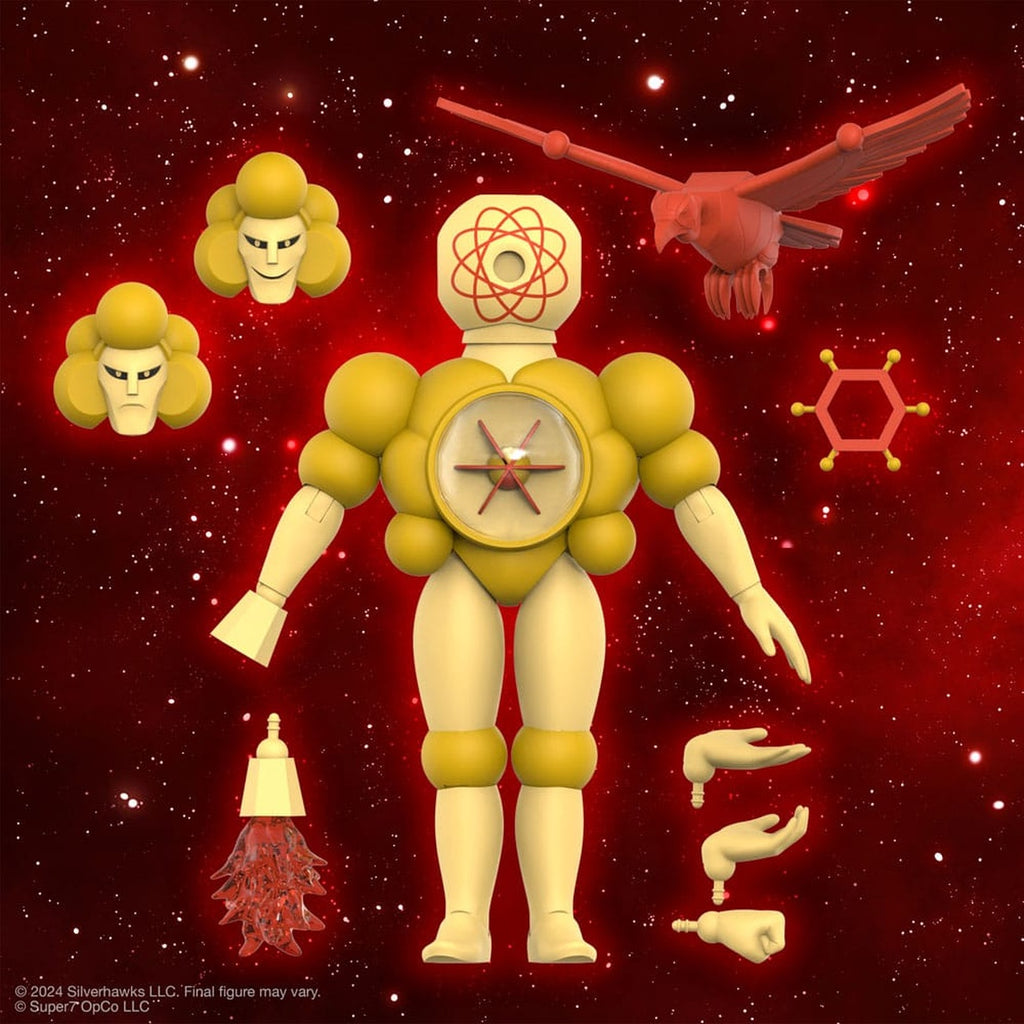 Image produit SilverHawks Figurine articulée Ultimates Mo-Lec-U-Lar (version jouet) 18 cm