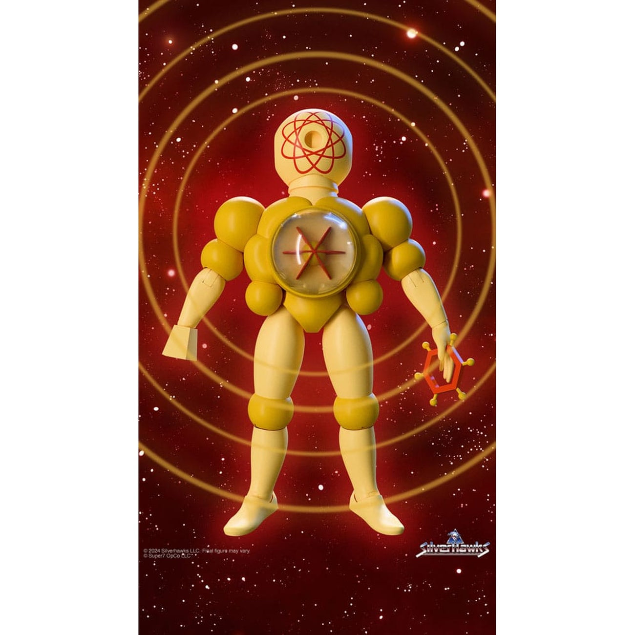 Image produit SilverHawks Figurine articulée Ultimates Mo-Lec-U-Lar (version jouet) 18 cm