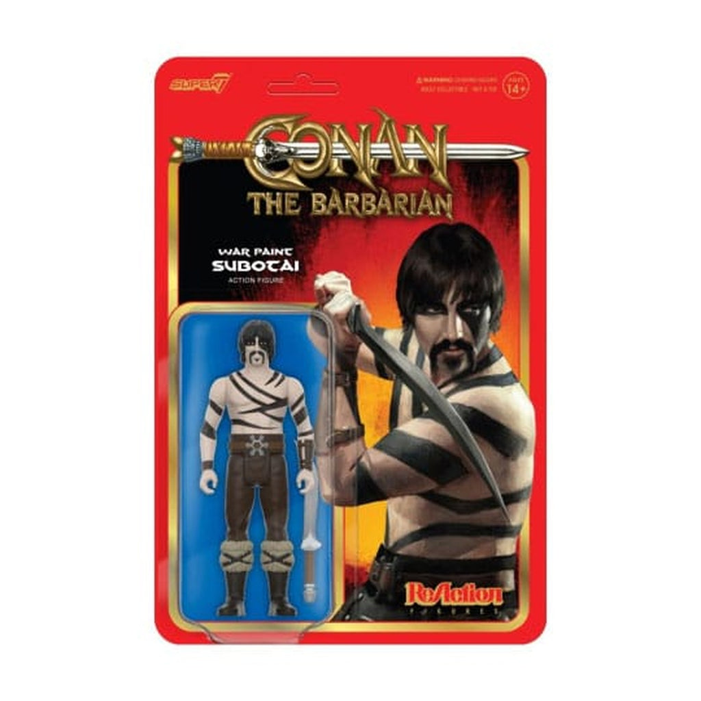 Image produit Conan le Barbare figurine articulée ReAction Wave 02 Subotai (War Paint) 10 cm