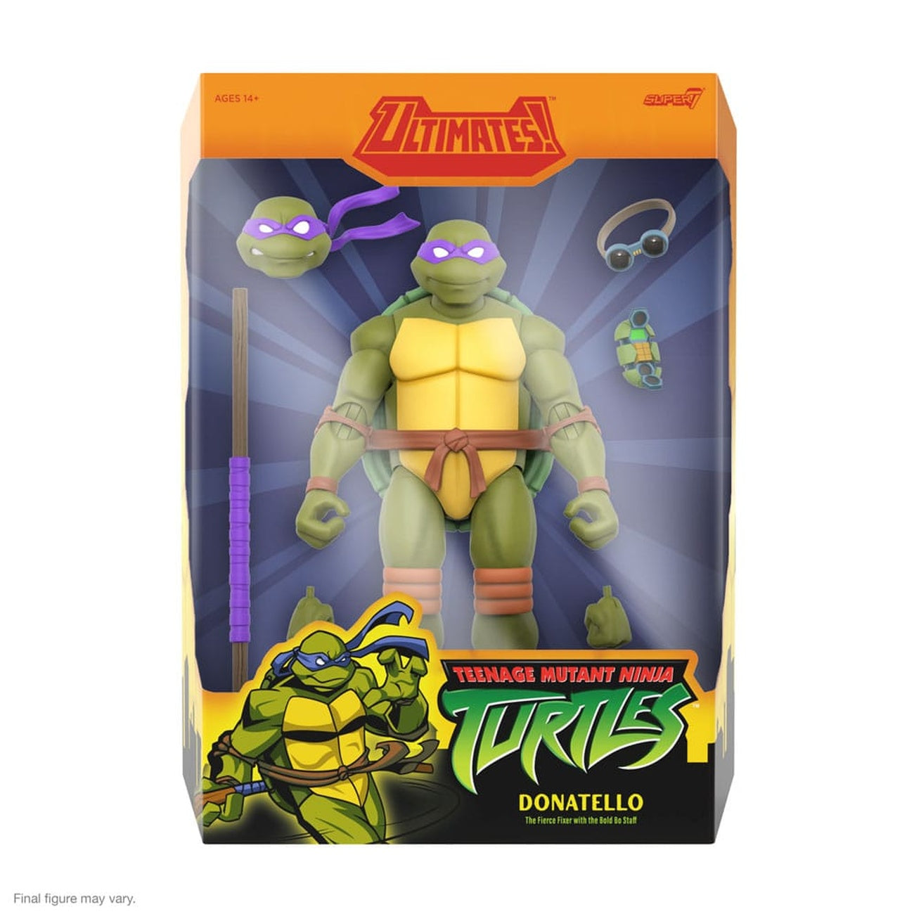 Image produit Teenage Mutant Ninja Turtles Ultimates figurine articulée Wave 12 Donatello 18 cm