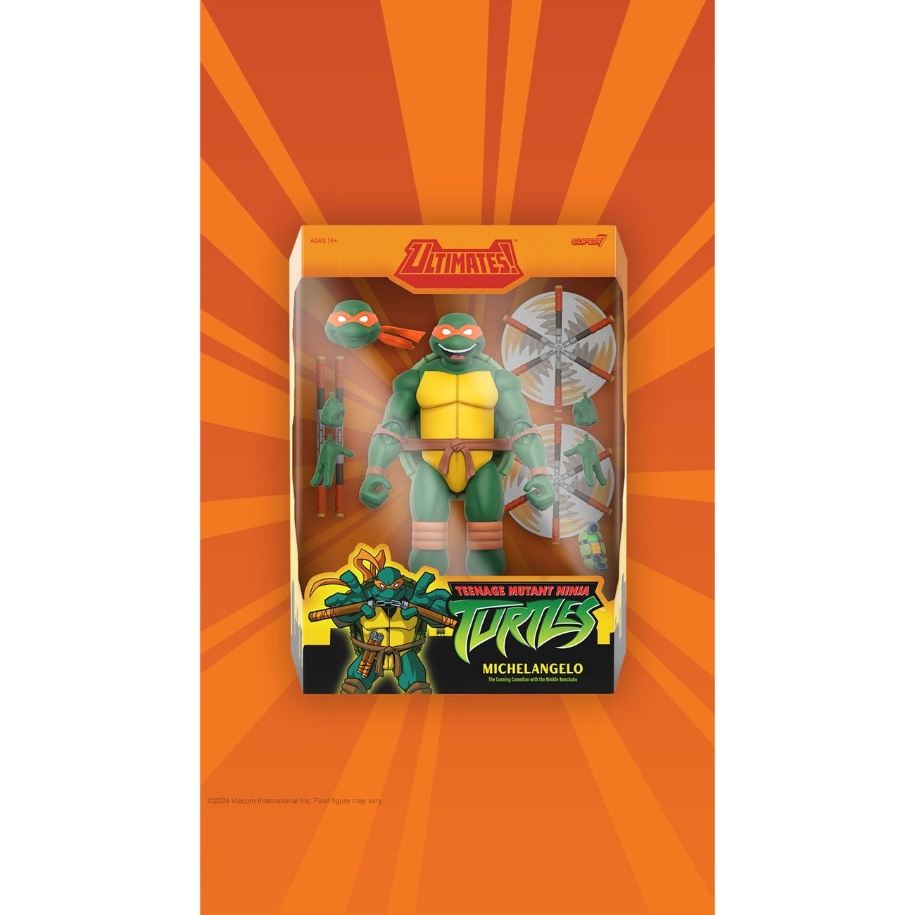 Image produit Teenage Mutant Ninja Turtles Ultimates figurine articulée Wave 12 Michelangelo 18 cm