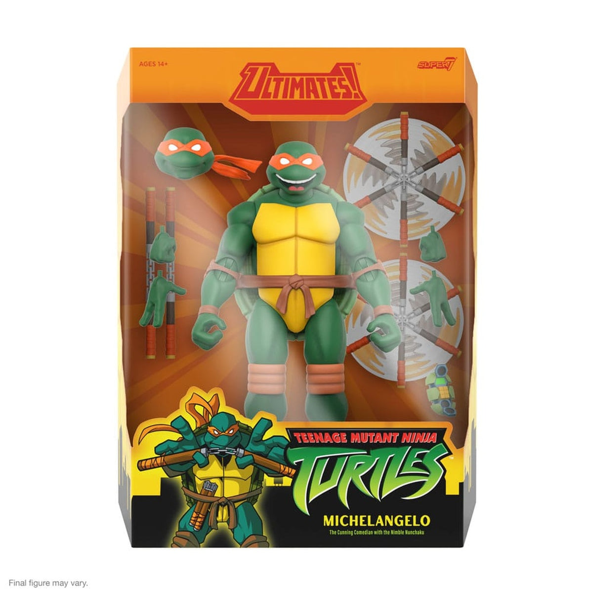 Image produit Teenage Mutant Ninja Turtles Ultimates figurine articulée Wave 12 Michelangelo 18 cm