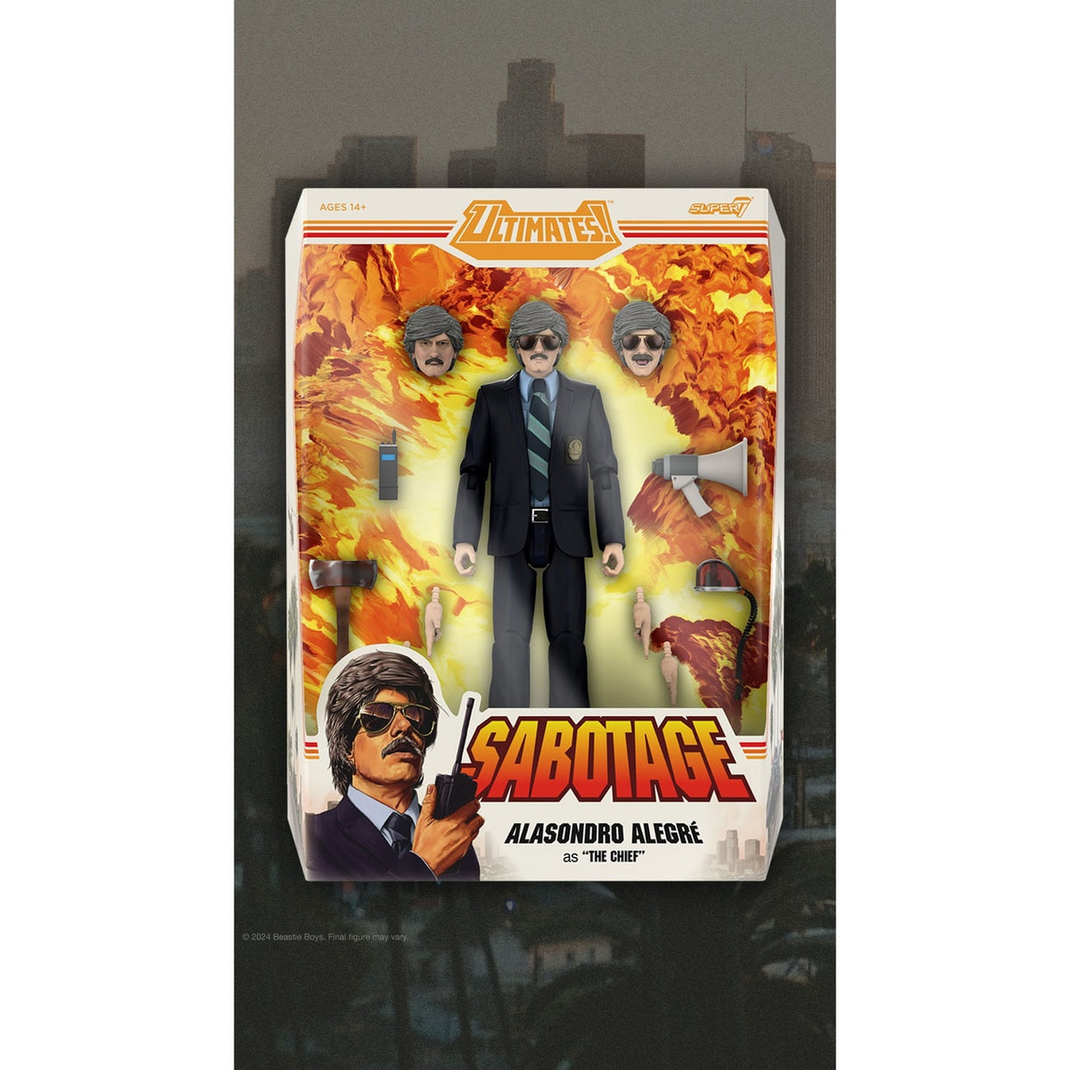 Product image Beastie Boys Ultimates Action Figure Wave 1 Alasondro Alegre as "The Chief" 18 cm