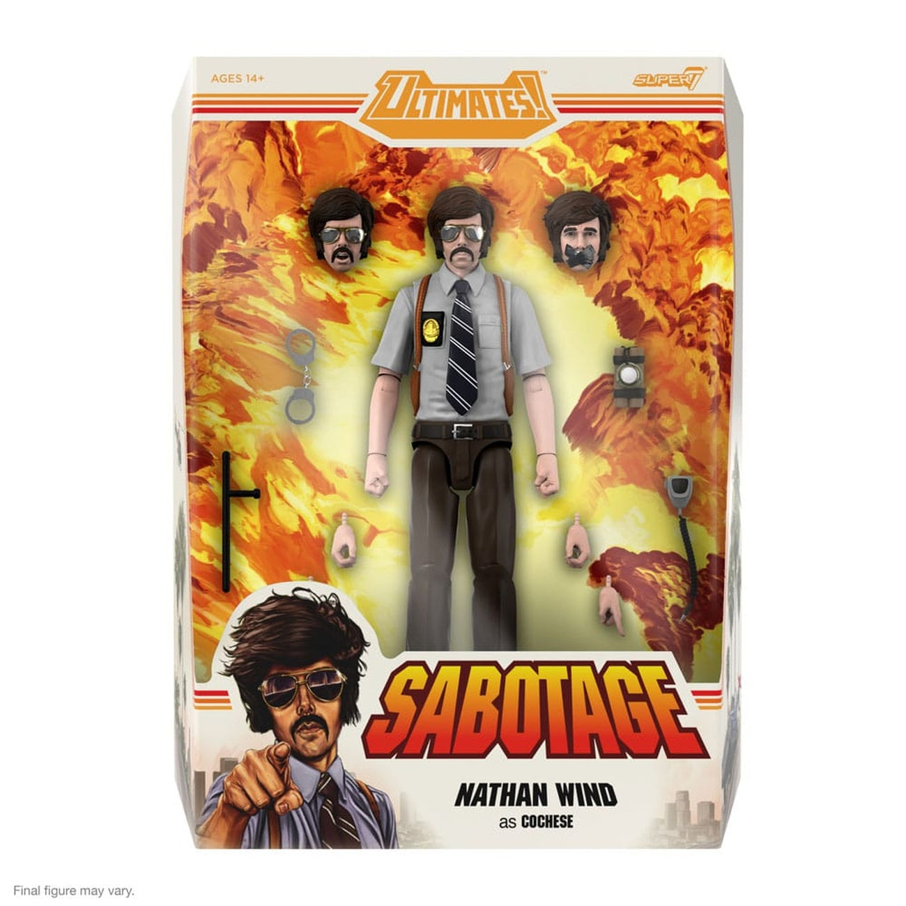 Product image Beastie Boys Ultimates Action Figure Wave 1 Nathan Wind as "Cochese" 18 cm