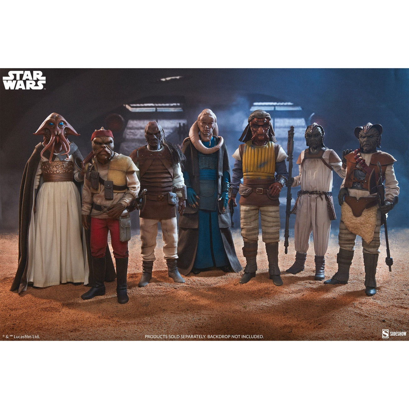 Image produit Le Retour du Jedi Figurine articulée 1/6 Bib Fortuna 32 cm