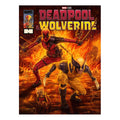 Image produit Marvel Impression d’art Deadpool & Wolverine 46 x 61 cm – non encadrée