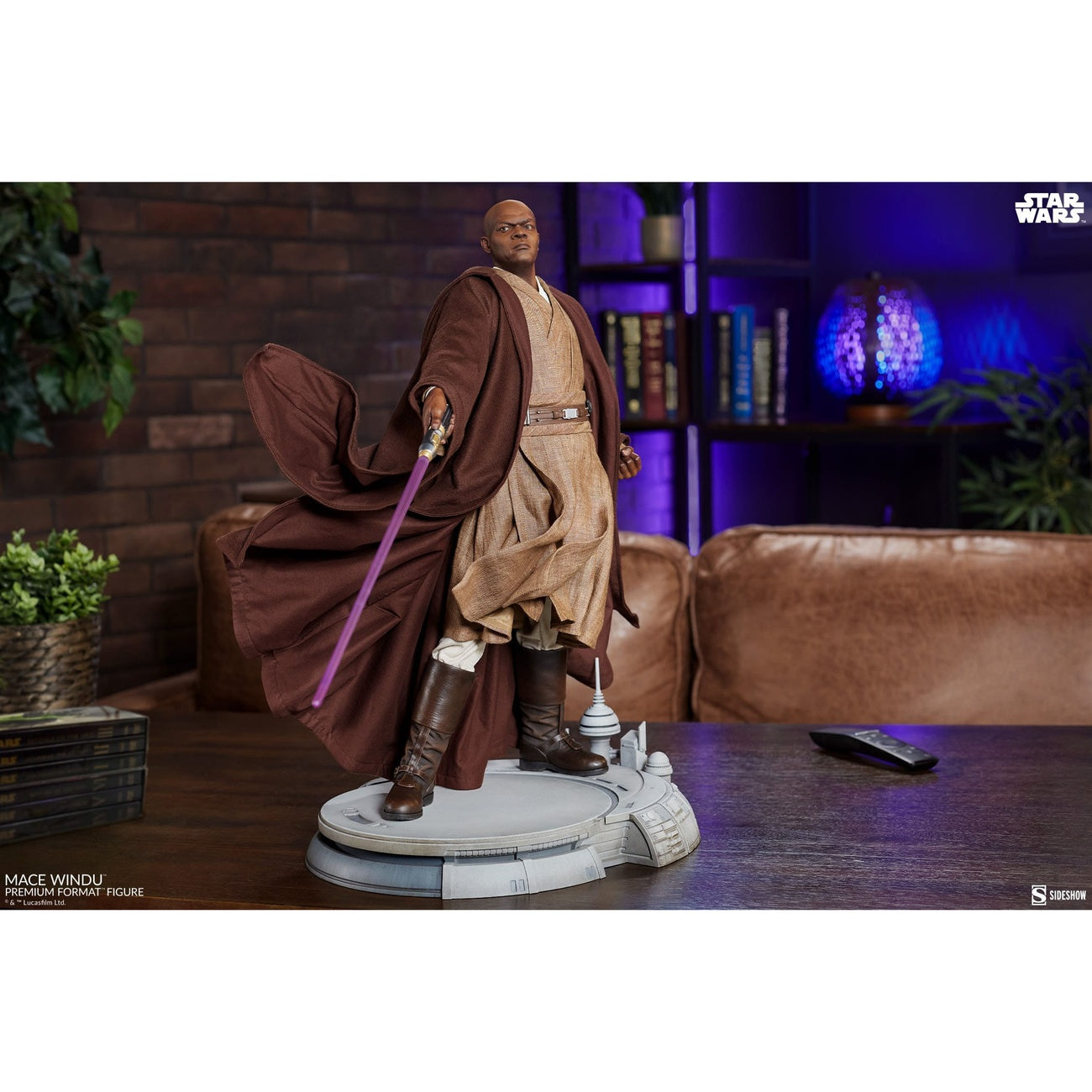 Image produit Star Wars Épisode III Figurine Premium Format Mace Windu 53 cm