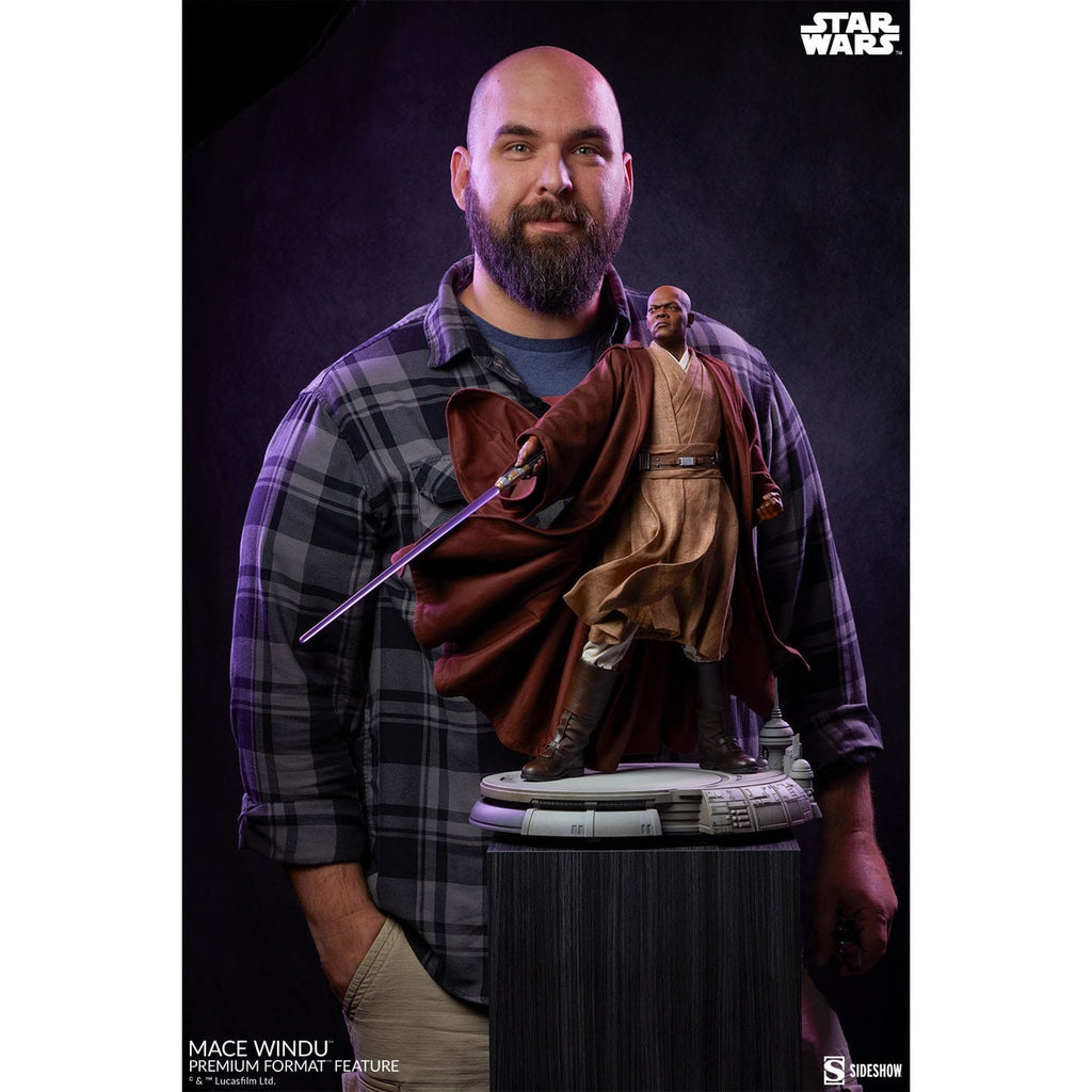 Image produit Star Wars Épisode III Figurine Premium Format Mace Windu 53 cm