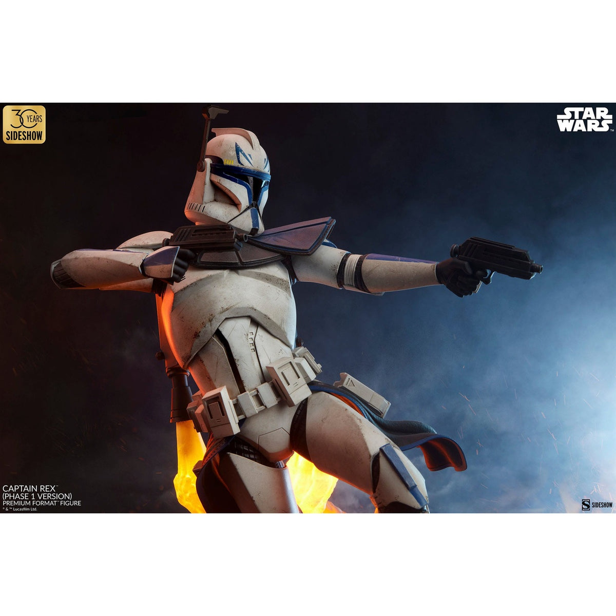 Image produit Star Wars Figurine Premium Format Captain Rex (Version Phase 1) Sideshow Exclusive 68 cm