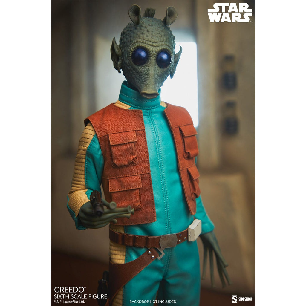 Image produit Star Wars Scum & Villainy Figurine articulée 1/6 Greedo 30 cm