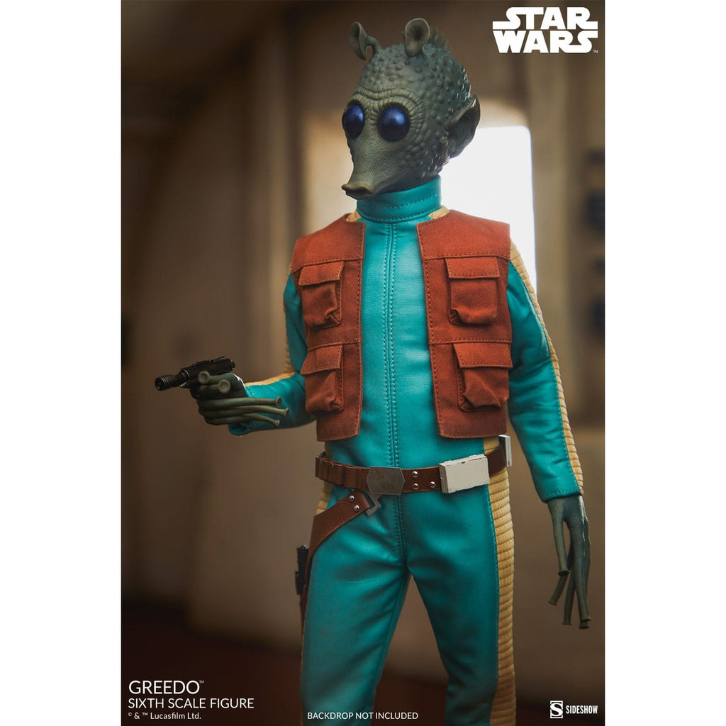 Image produit Star Wars Scum & Villainy Figurine articulée 1/6 Greedo 30 cm