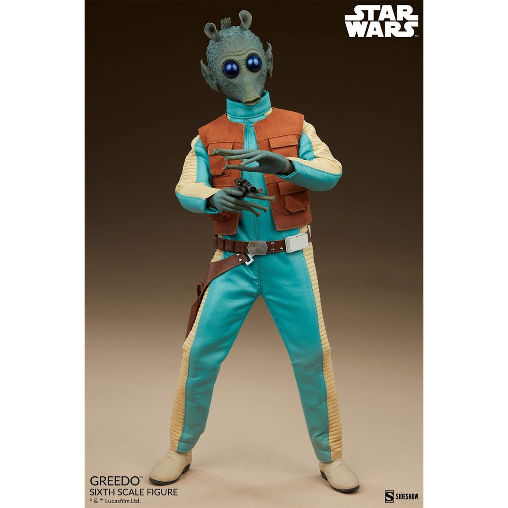 Image produit Star Wars Scum & Villainy Figurine articulée 1/6 Greedo 30 cm