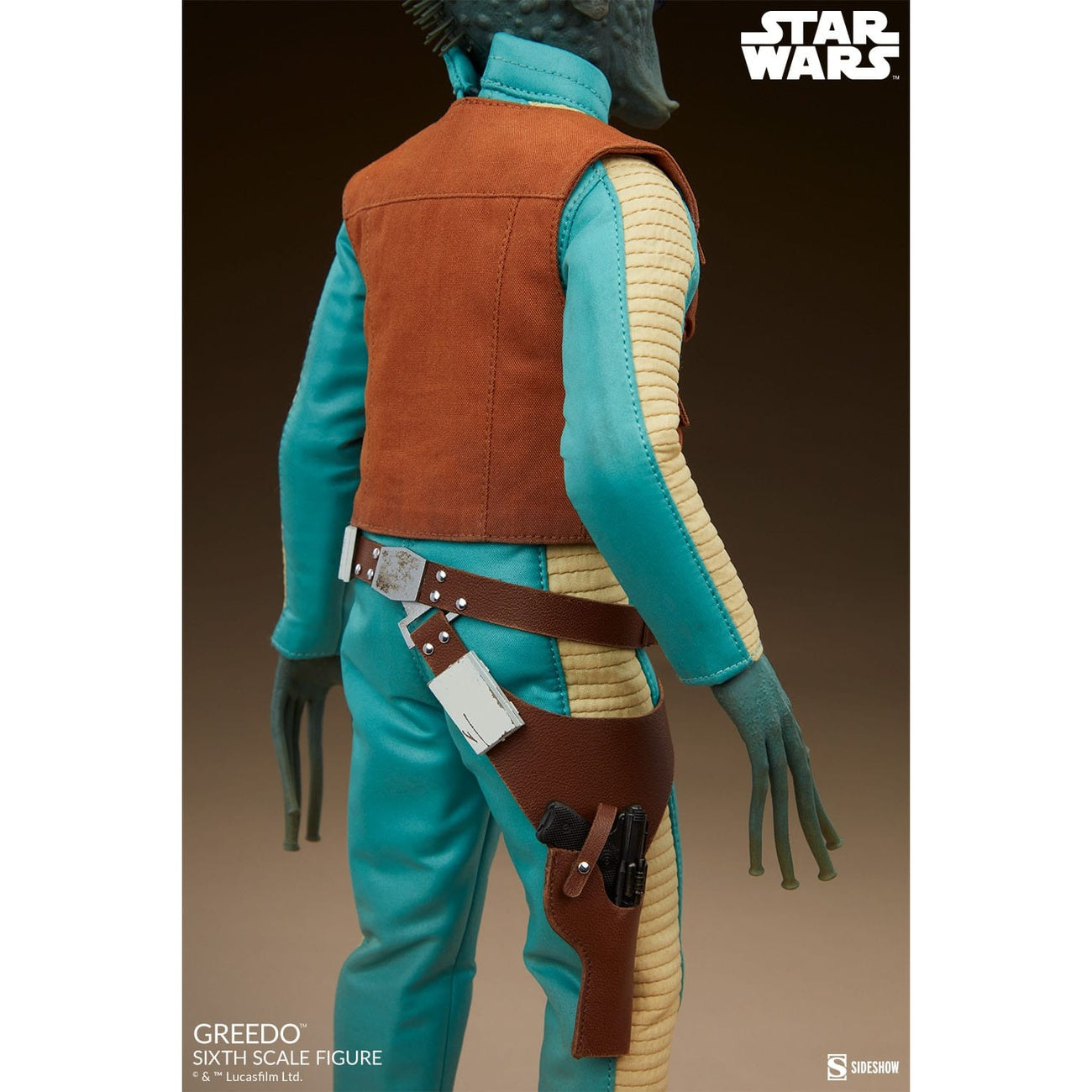 Image produit Star Wars Scum & Villainy Figurine articulée 1/6 Greedo 30 cm