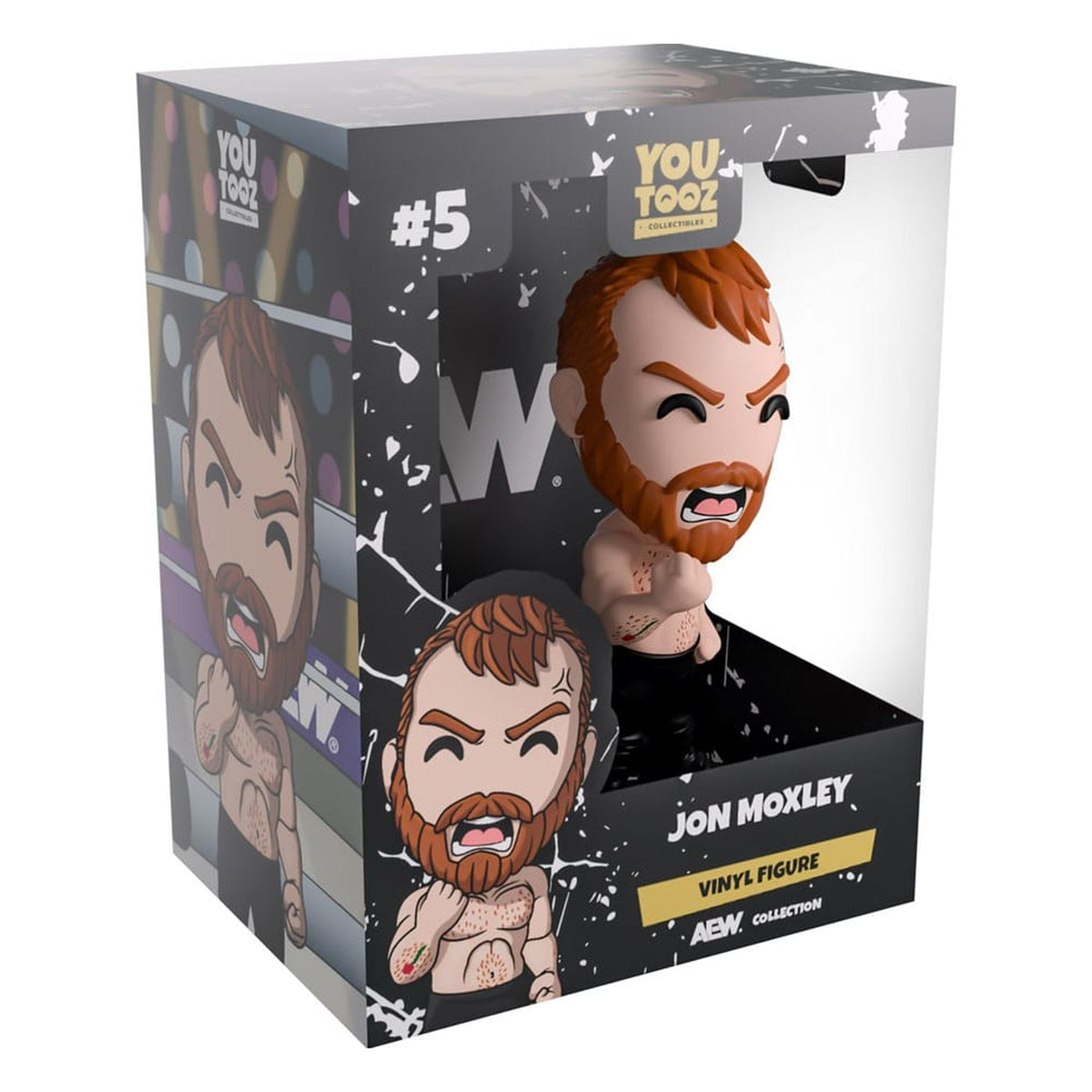 Image produit Figurine vinyle All Elite Wrestling Jon Moxley 12 cm