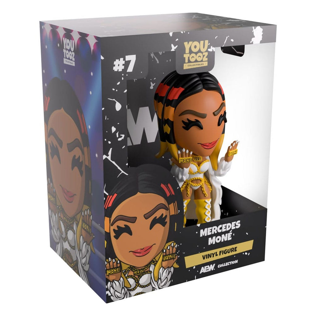 Image produit Figurine vinyle All Elite Wrestling Mercedes Moné 12 cm