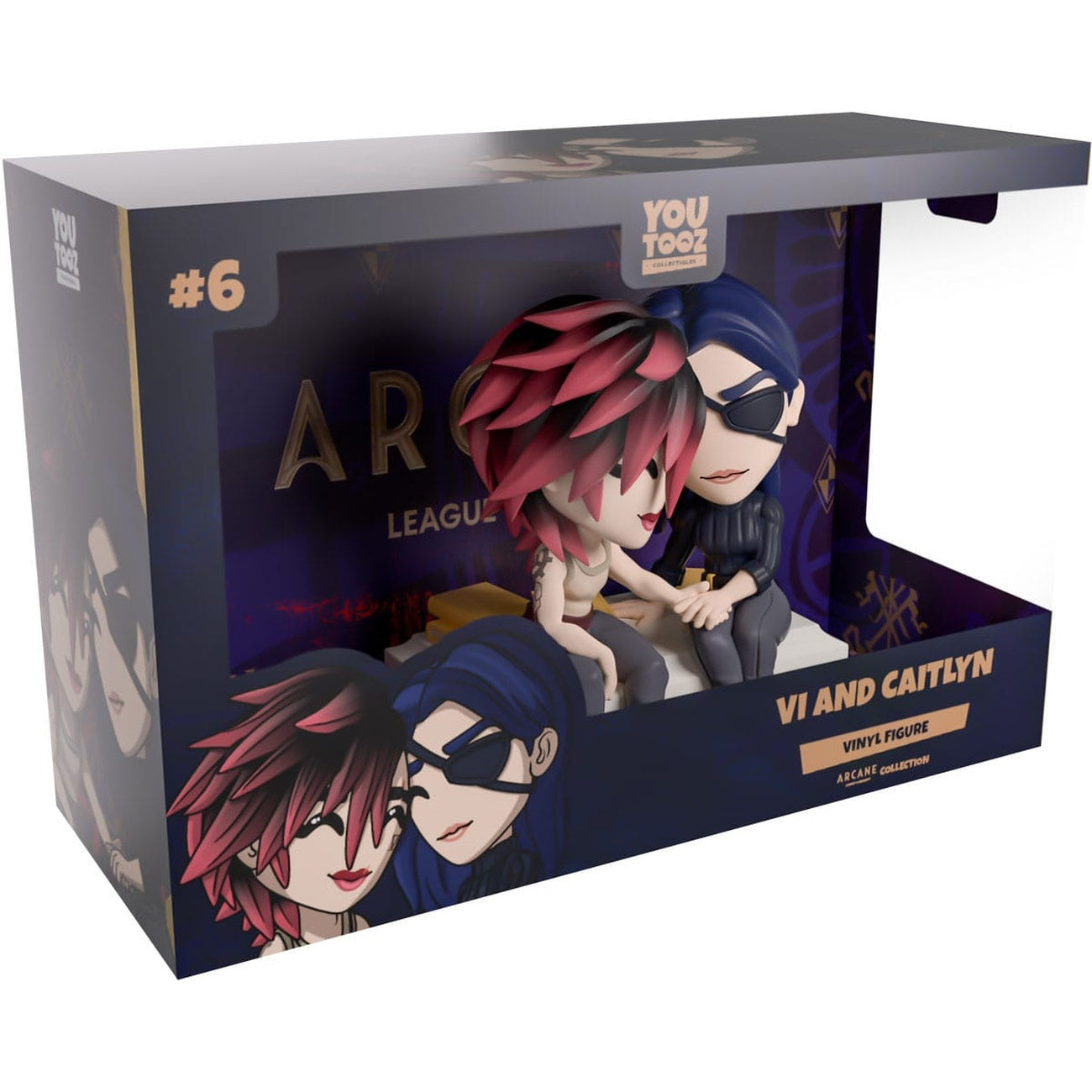 Image produit Arcane Figurines en vinyle Vi & Caitlyn 2-pack 11 cm