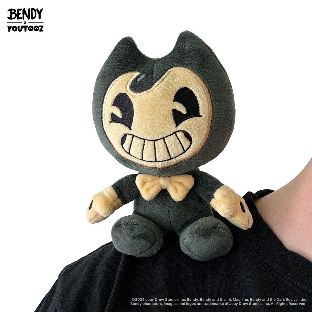 Image produit Bendy and The Dark Revival Peluche Bendy Shoulder Rider 15 cm