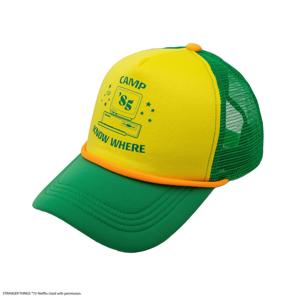 Image produit Stranger Things casquette de baseball Camp Know Where