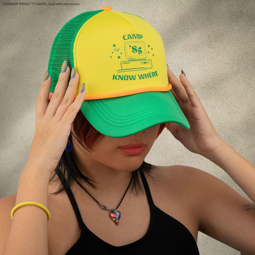 Image produit Stranger Things casquette de baseball Camp Know Where