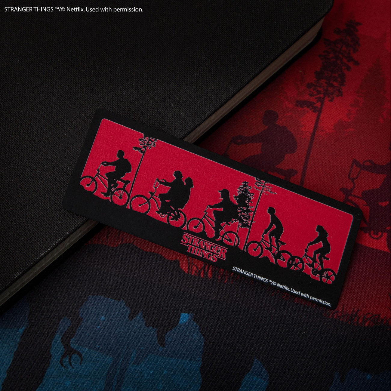 Image produit Stranger Things Marque-page Silhouette Métal