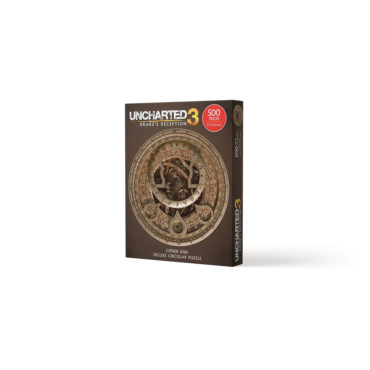Image produit Uncharted Puzzle Disque Chiffre Circulaire Deluxe (500 Pièces)