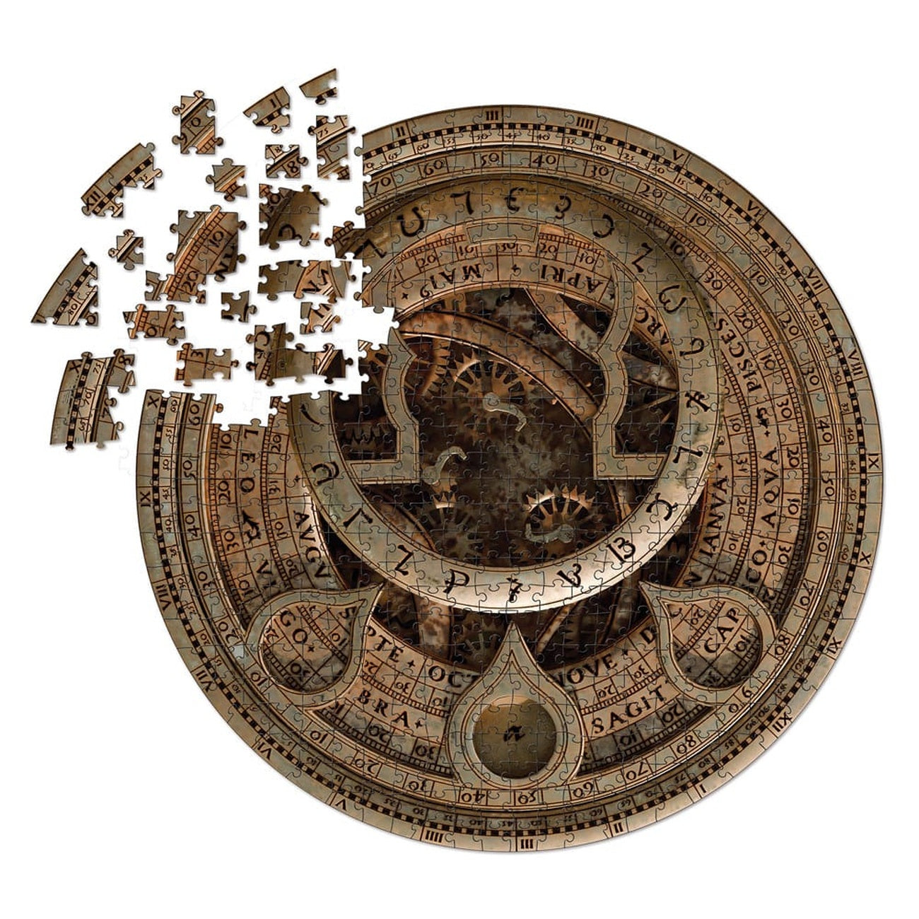Image produit Uncharted Puzzle Disque Chiffre Circulaire Deluxe (500 Pièces)