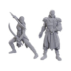 Image produit D&D Nolzur's Marvelous Miniatures Figurines non peintes Jaheira & Halsin