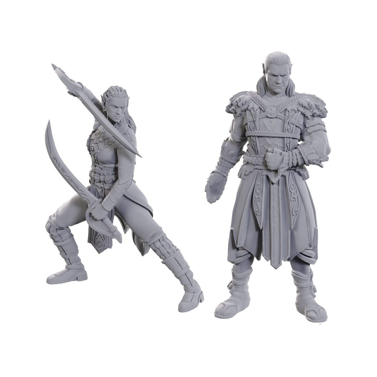 Image produit D&D Nolzur's Marvelous Miniatures Figurines non peintes Jaheira & Halsin