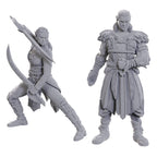 Image produit D&D Nolzur's Marvelous Miniatures Figurines non peintes Jaheira & Halsin