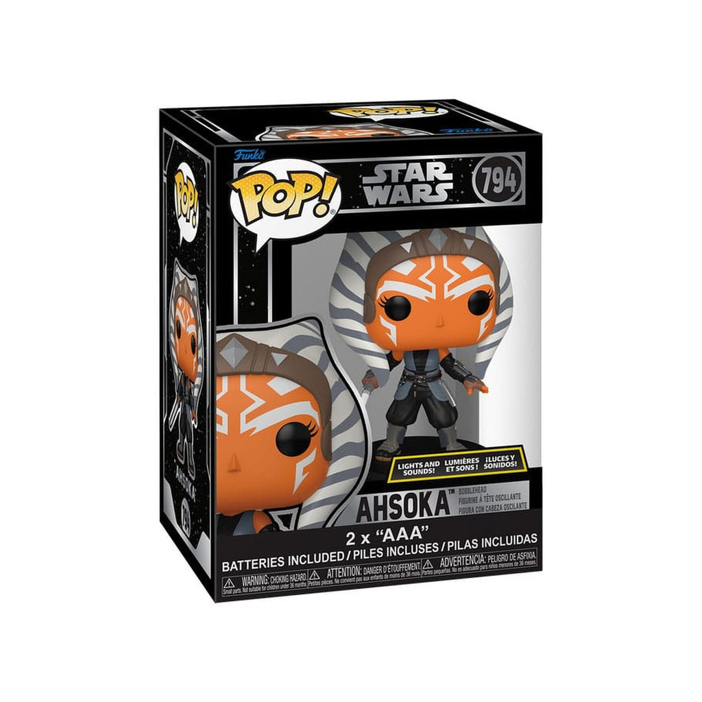 Image produit Star Wars Super Sized POP! Figurine en vinyle Super Ahsoka (SFX) 9 cm