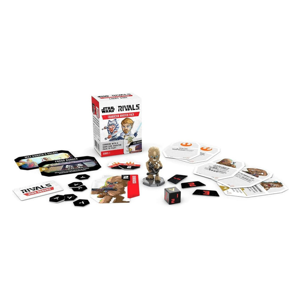 Image produit Star Wars Rivals Pack Booster Personnage Côté Lumineux Série 1 *Version allemande*