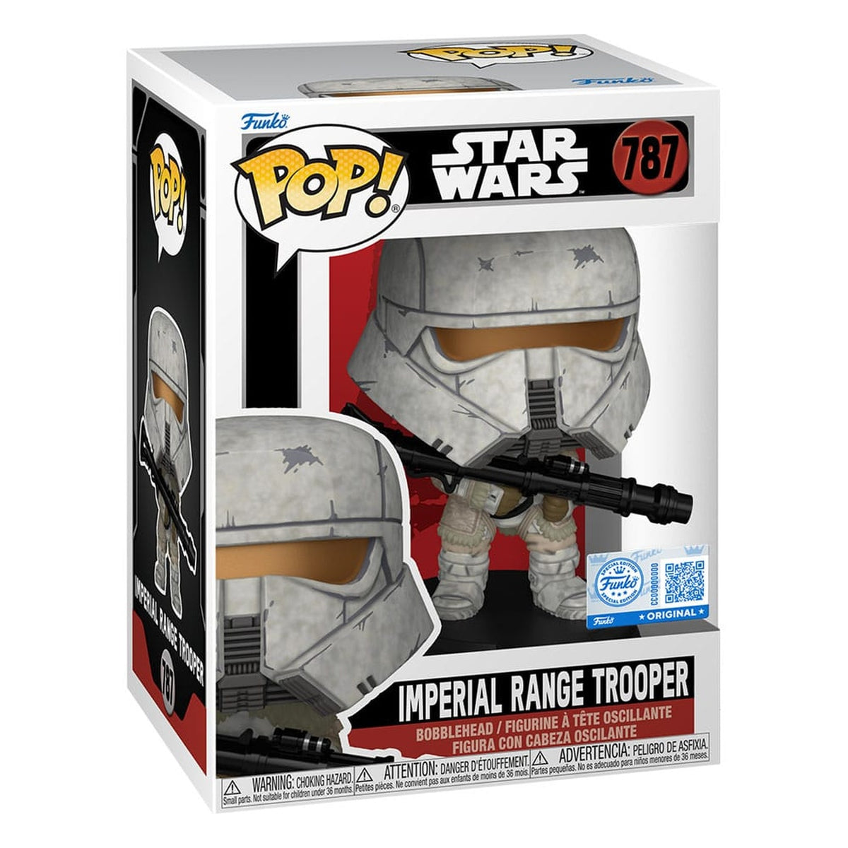 Image produit Star Wars figurine POP! vinyle Andor Imperial Range Trooper *Version exclusive* 9 cm