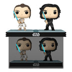 Image produit Star Wars POP! Movie Moments Lot de 2 figurines bobble-head en vinyle Kylo & Rey 9 cm