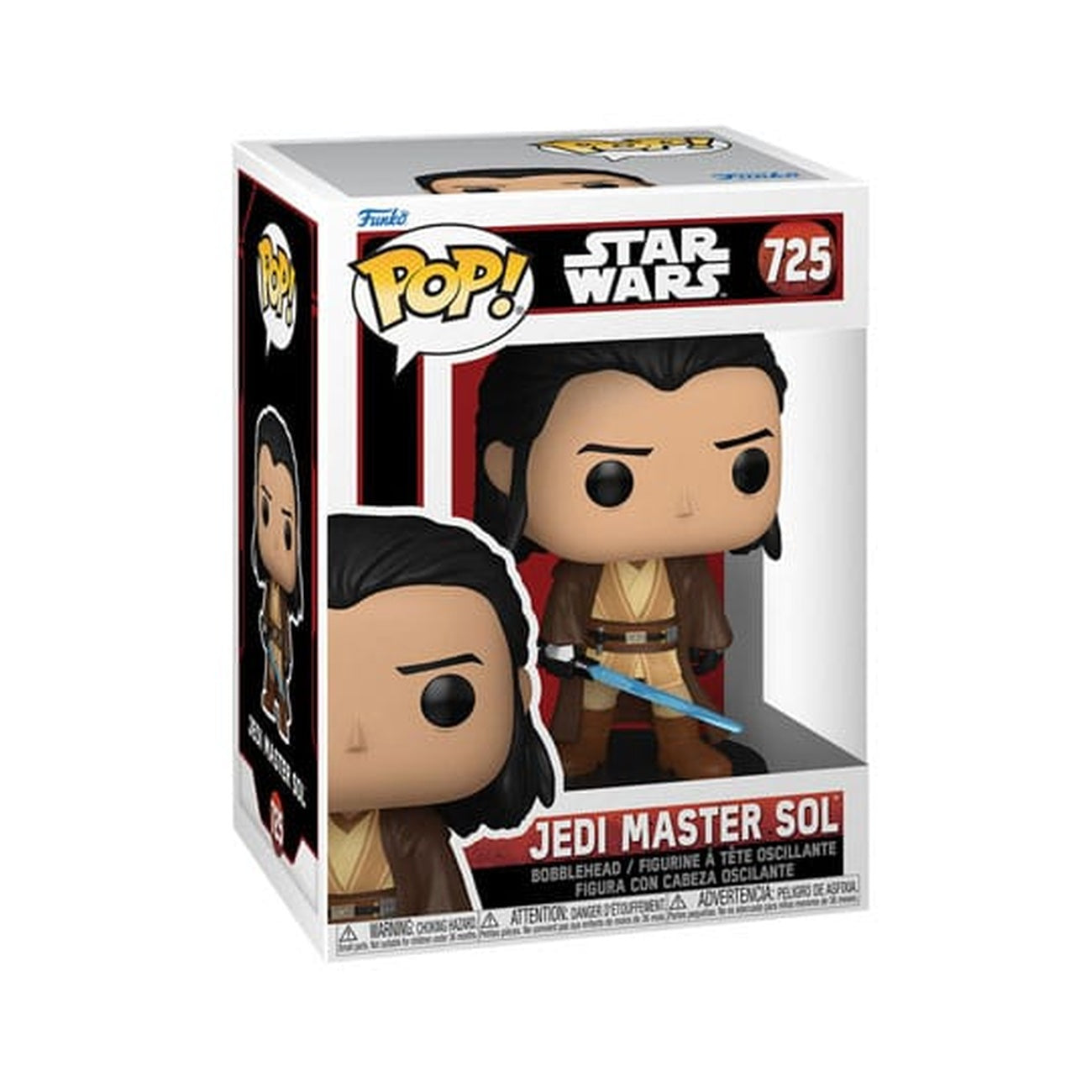 Image produit Star Wars : The Acolyte figurine POP! en vinyle Jedi Master Sol 9 cm