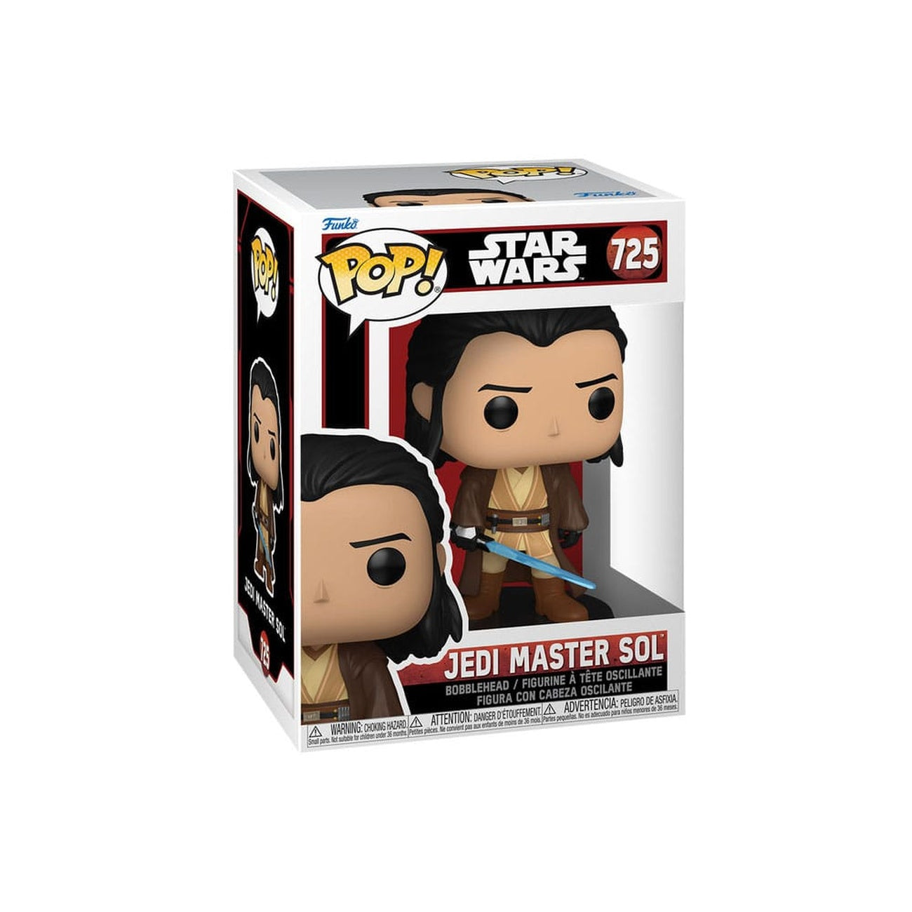 Image produit Star Wars : The Acolyte figurine POP! en vinyle Jedi Master Sol 9 cm