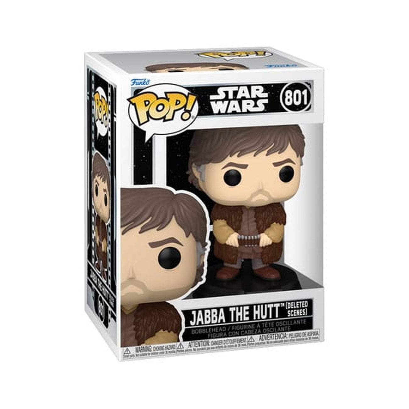 Product image Star Wars POP! Vinyl Bobble-Head Figure Jabba the Hutt (Deleted Scenes) 9 cm