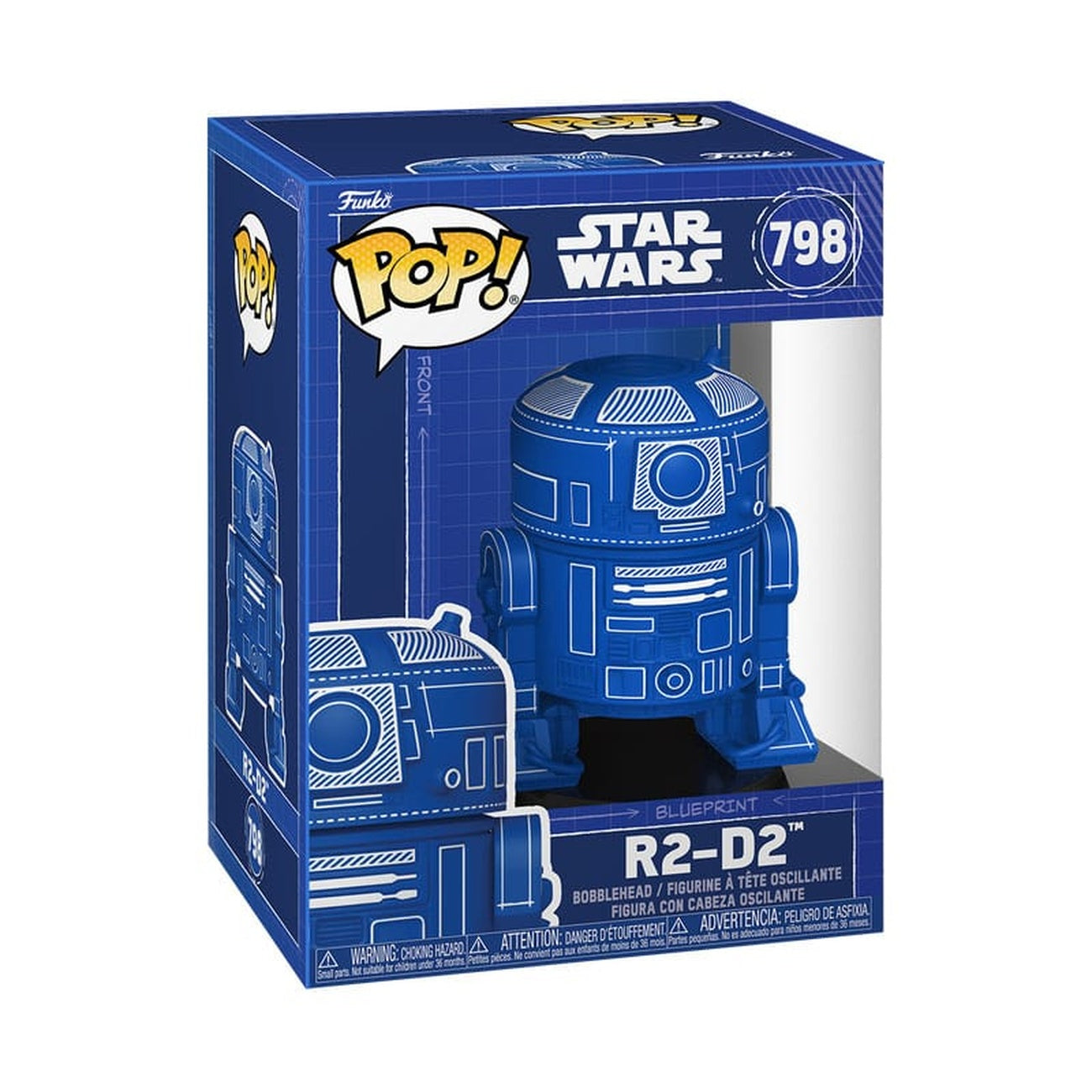 Image produit Star Wars Figurine POP! Vinyl SWS11-R2-D2 BP 9 cm