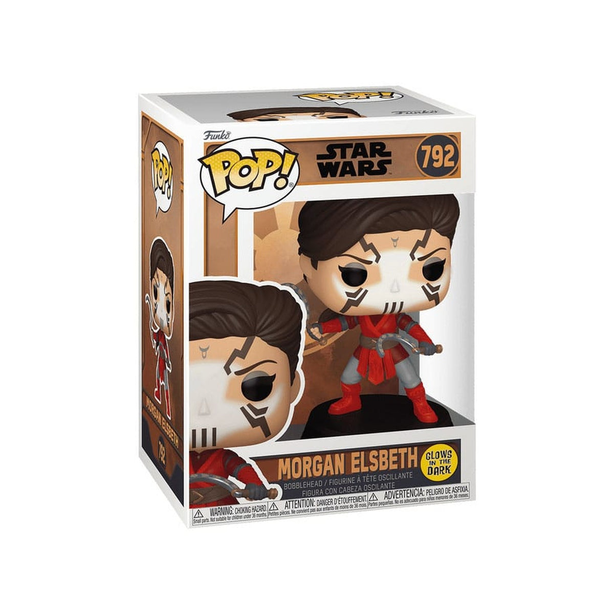 Image produit Star Wars : Tales of the Empire Figurine POP! Vinyl Morgan Elsbeth (Glow) 9 cm