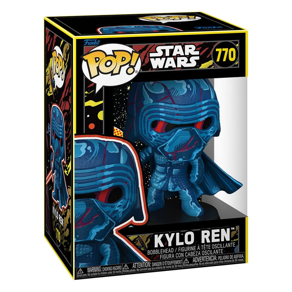 Image produit Star Wars POP! Figurine vinyle Movie Kylo Ren (Rétro) 9 cm