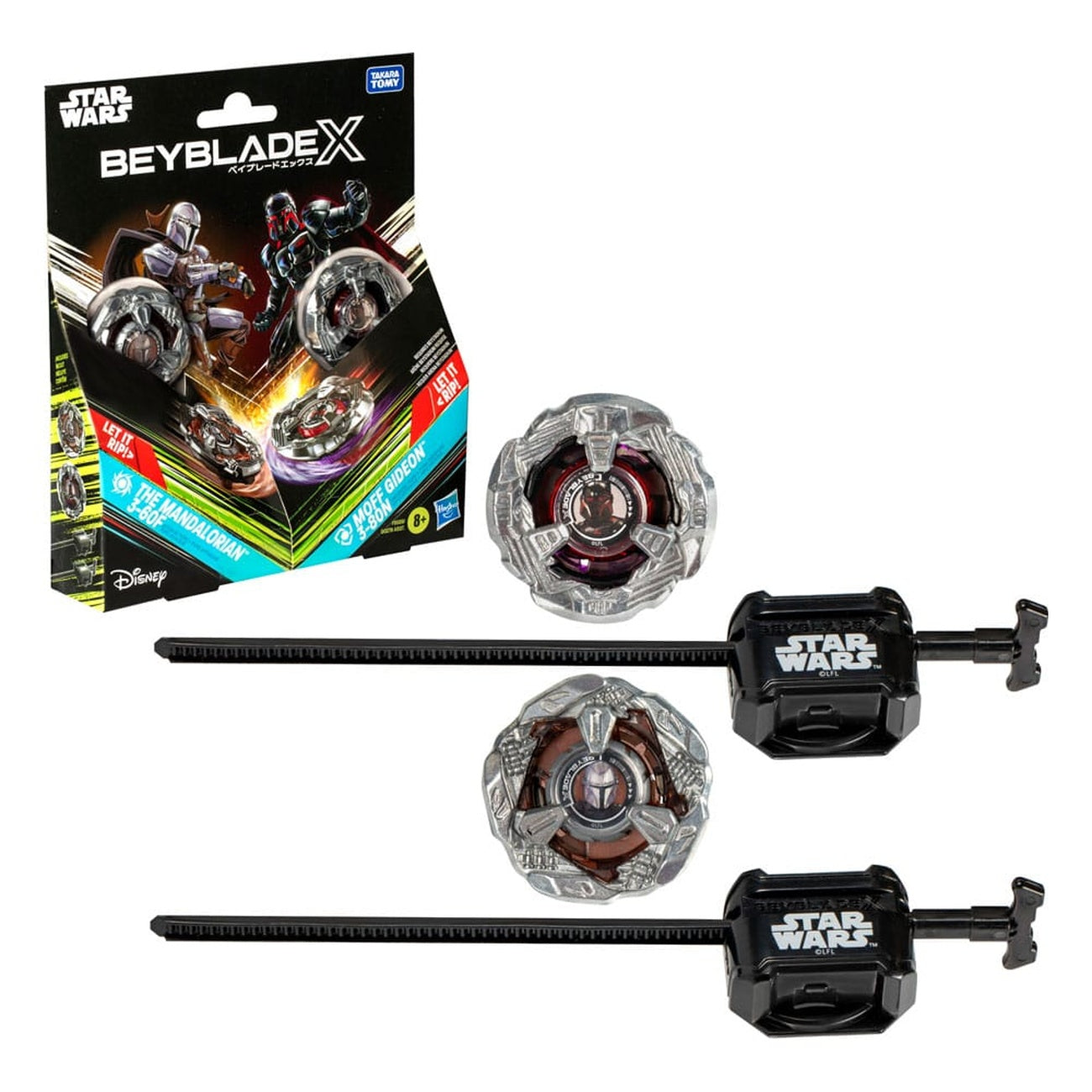 Image produit Collaboration Beyblade X et Star Wars The Mandalorian 3-60F vs. Moff Gideon 3-80N