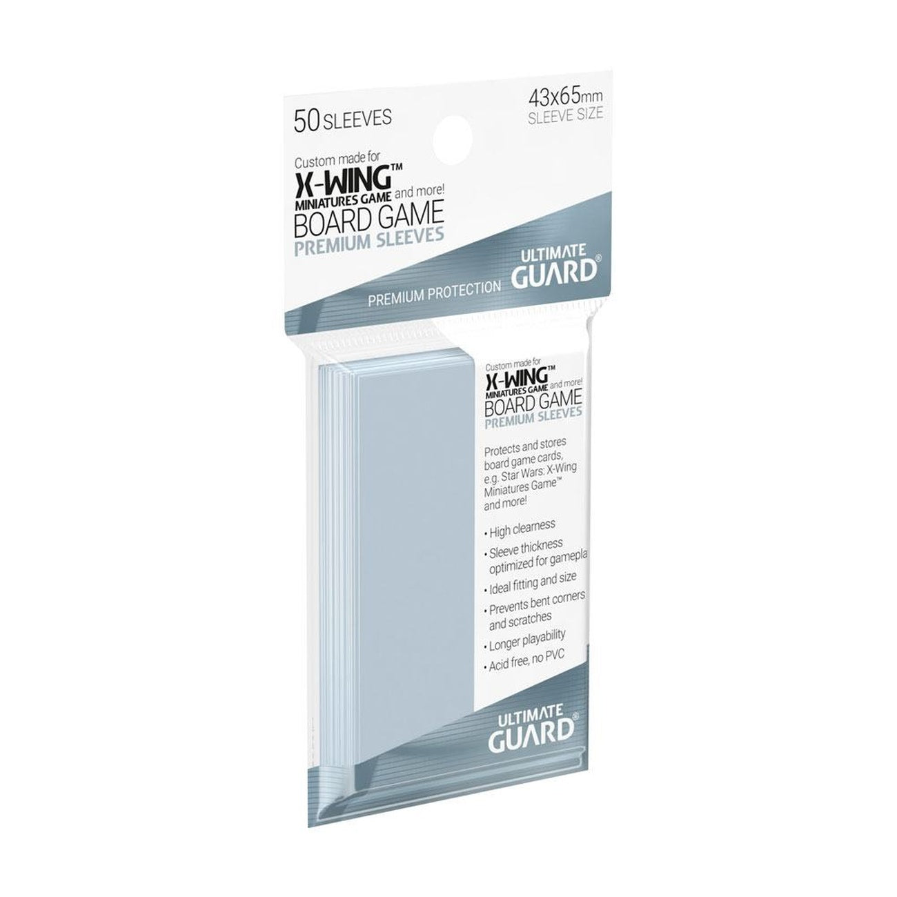 Product image Ultimate Guard Board Game Sleeves (50) – X-Wing Miniatures Game