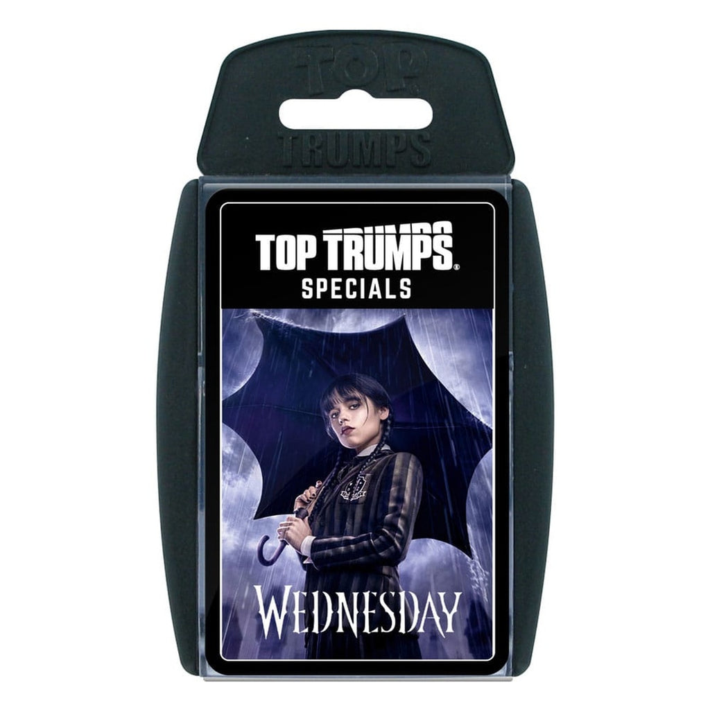 Image produit Jeu de cartes Wednesday Top Trumps *Version allemande*