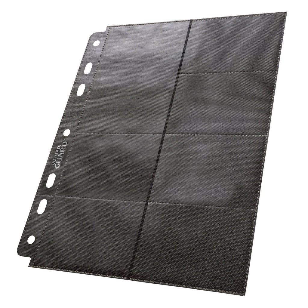 Image produit Ultimate Guard Pages Compactes Suprêmes 14 Poches Standard + Mini American (10) - Noir