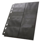 Image produit Ultimate Guard Pages Compactes Suprêmes 14 Poches Standard + Mini American (10) - Noir
