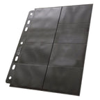 Image produit Ultimate Guard Pages Compactes Suprêmes 14 Poches Standard + Mini American (10) - Noir