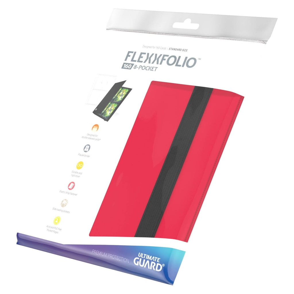 Image produit Ultimate Guard Flexxfolio 160 à 8 pochettes - Rouge