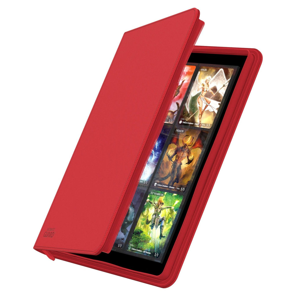 Image produit Ultimate Guard Zipfolio 360 18-Pocket Xenoskin - Rouge