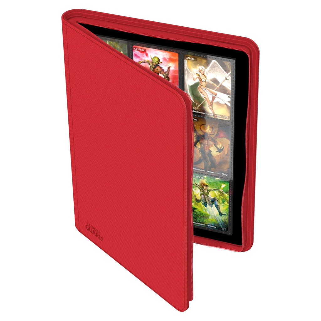 Image produit Ultimate Guard Zipfolio 360 18-Pocket Xenoskin - Rouge